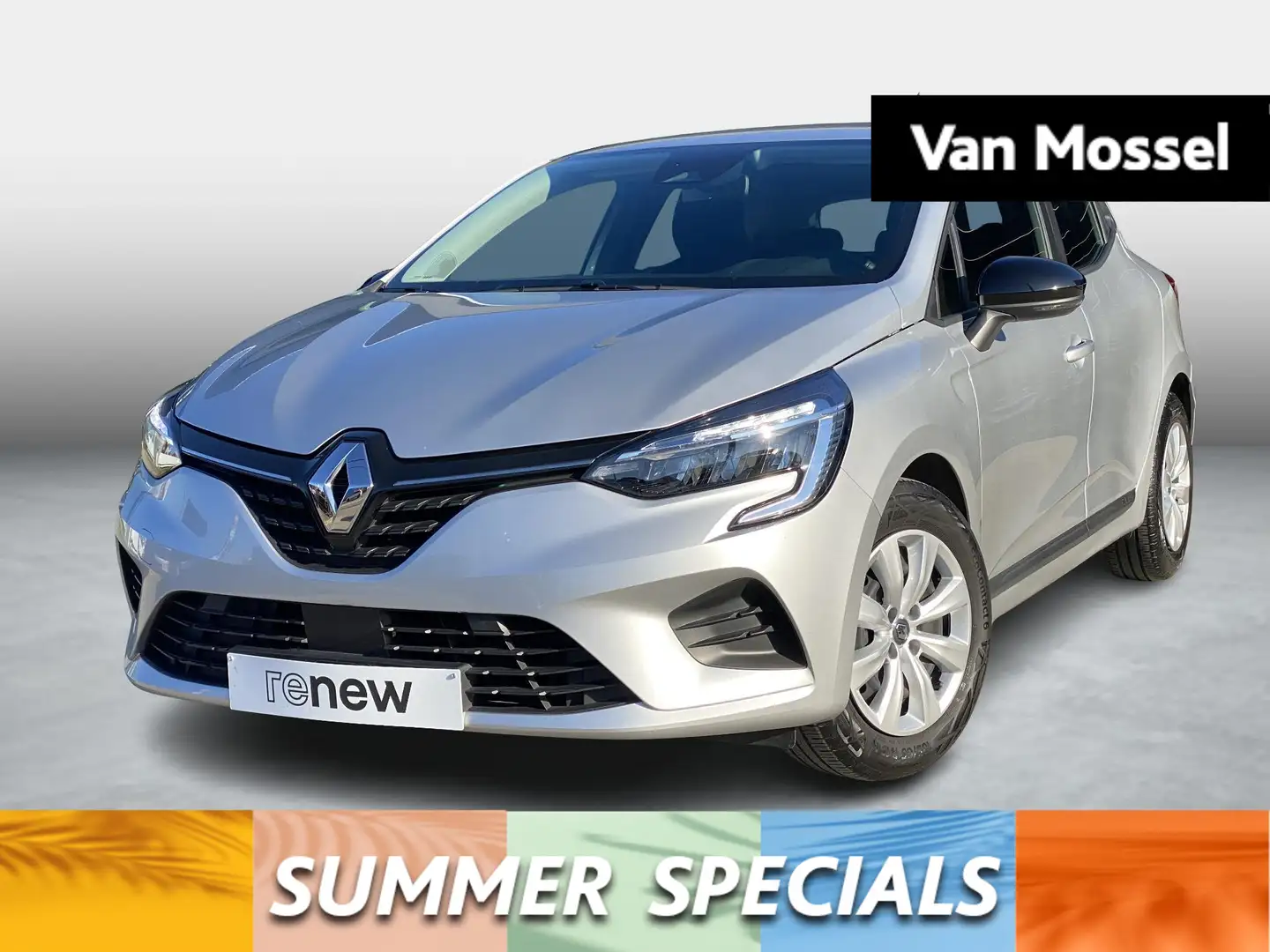 Renault Clio SCe 65 Equilibre Zilver - 1