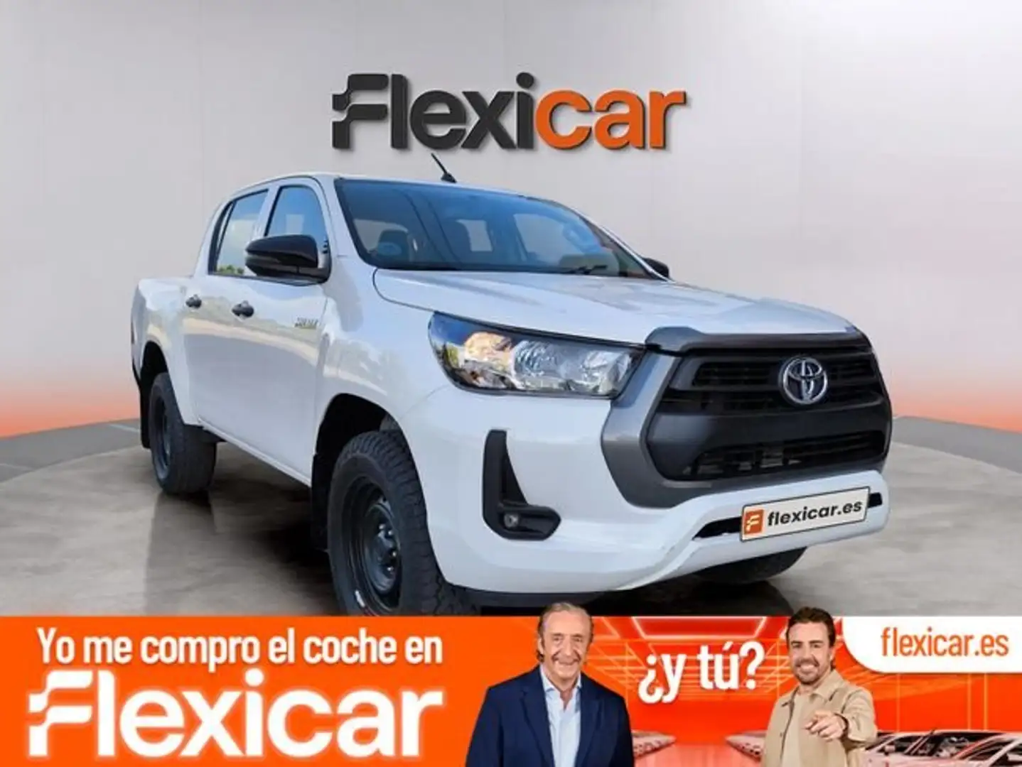 Toyota Hilux 2.4 D-4D 150CV Cab Doble GX AT HVO100 Blanco - 1