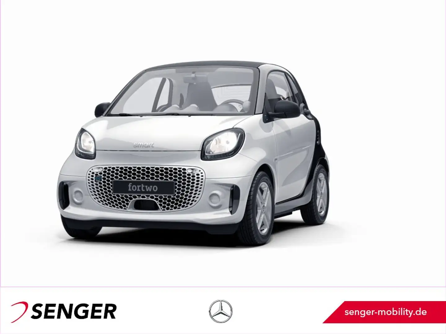 smart forTwo EQ fortwo Plus-Paket Einparkhilfe 22KW-Bordlader Blanc - 1