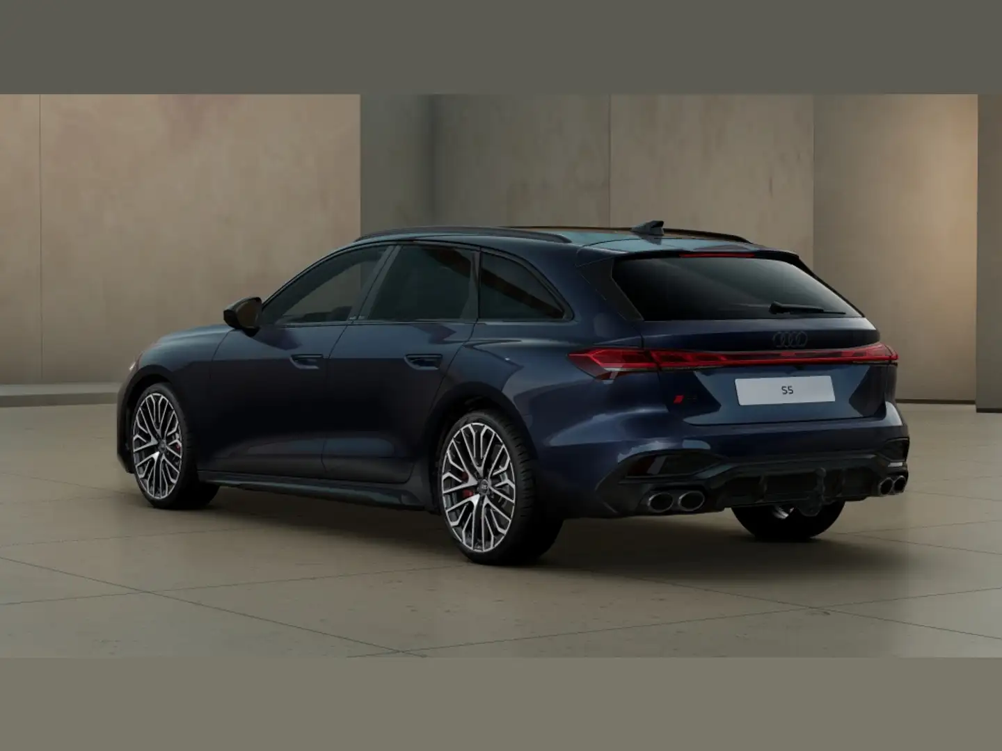 Audi S5 Avant TFSI quattro Blau - 2