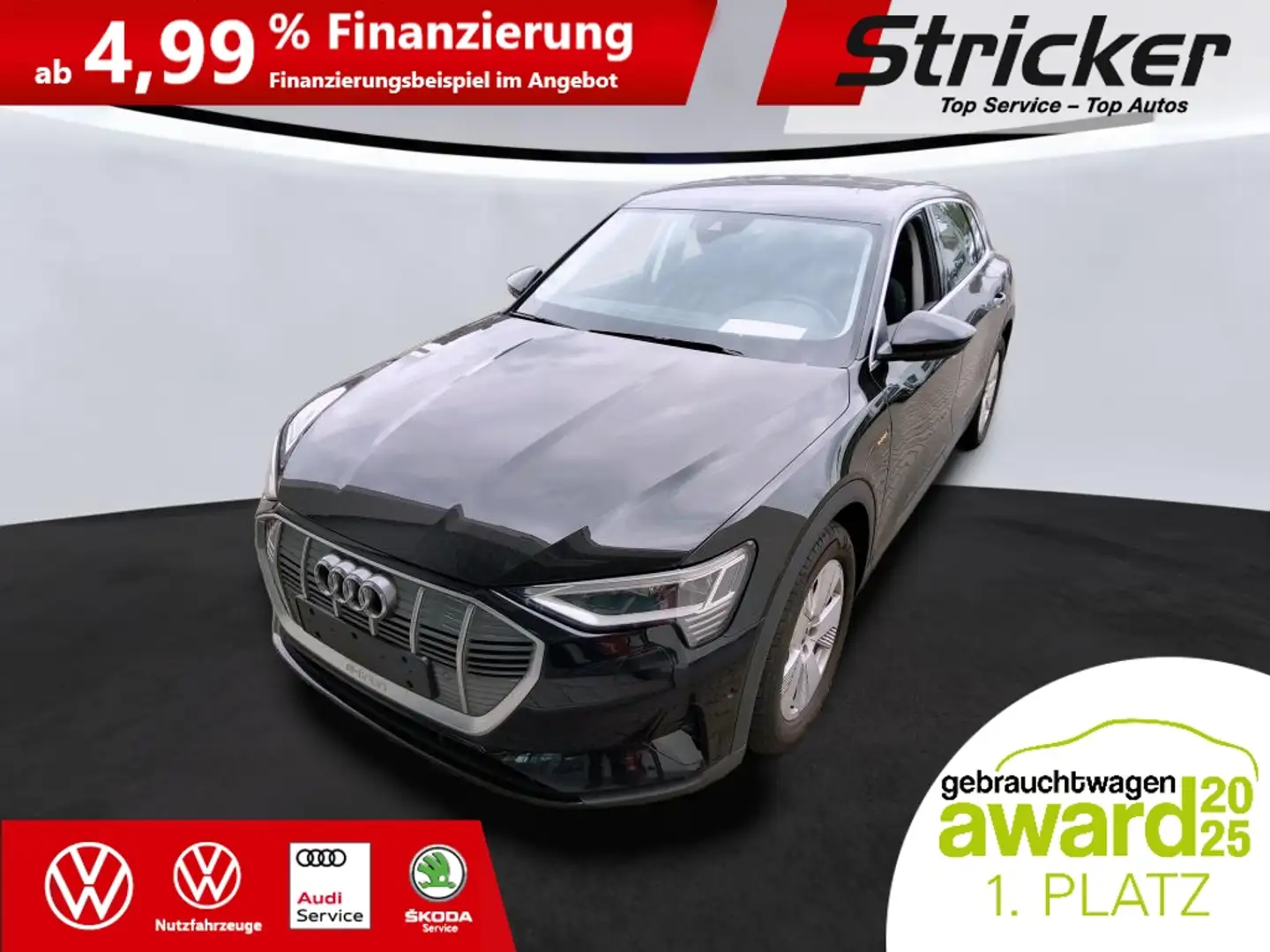 Audi e-tron 55 quattro 299,-ohne Anzahlung AHK B&O Matrix Noir - 2