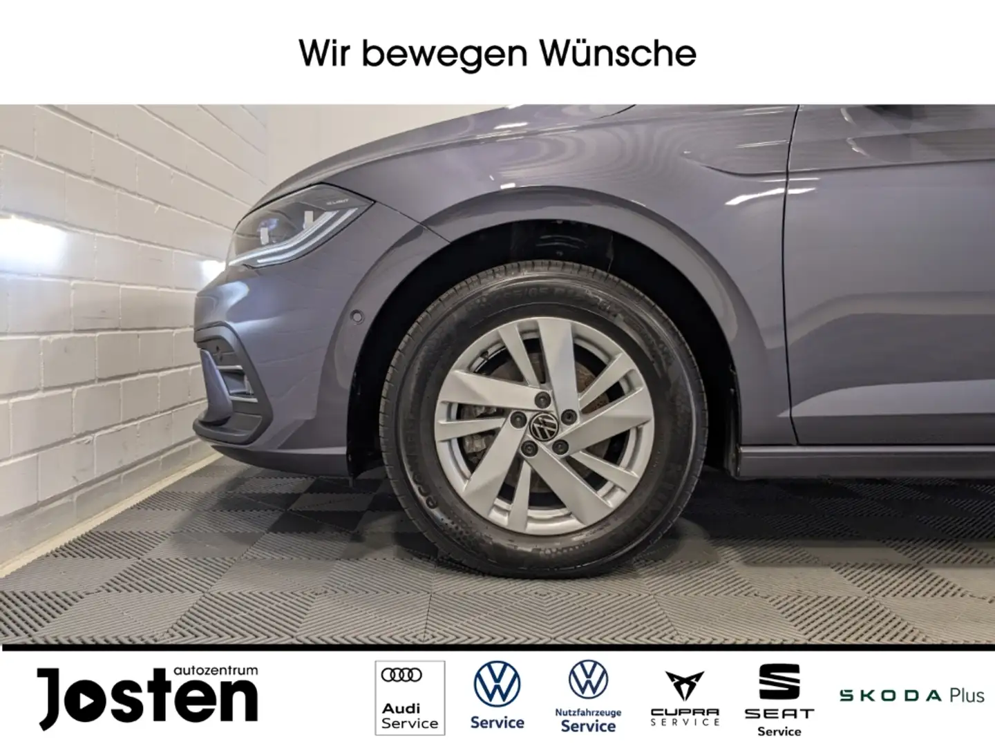 Volkswagen Polo Style 1.0 TSI DSG IQ.Light Virtual CarPlay SHZ Grau - 2