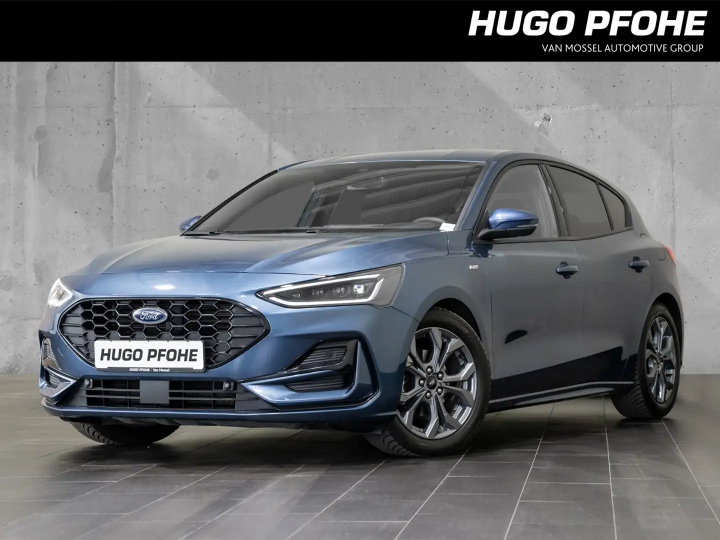 Ford Focus ST-Line X Aut. Matrix ACC Kamera WI-PKT Blau - 1