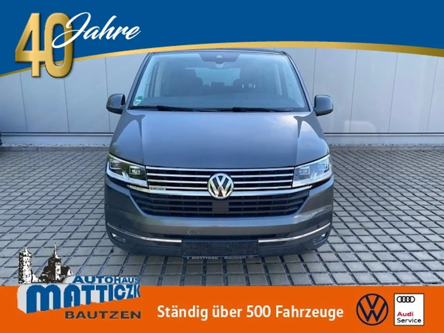 Volkswagen T6.1 Multivan 2.0 TDI 199 PS 4M DSG Generation Six AHK/STAND-HZ Grau - 1