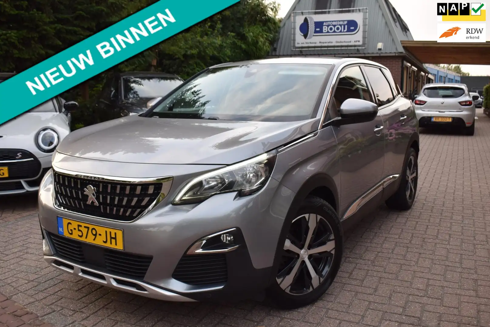 Peugeot 3008 1.2 PureTech Allure NAVI/CRUISE/AIRCO-ECC/TREKH/BL Grijs - 1