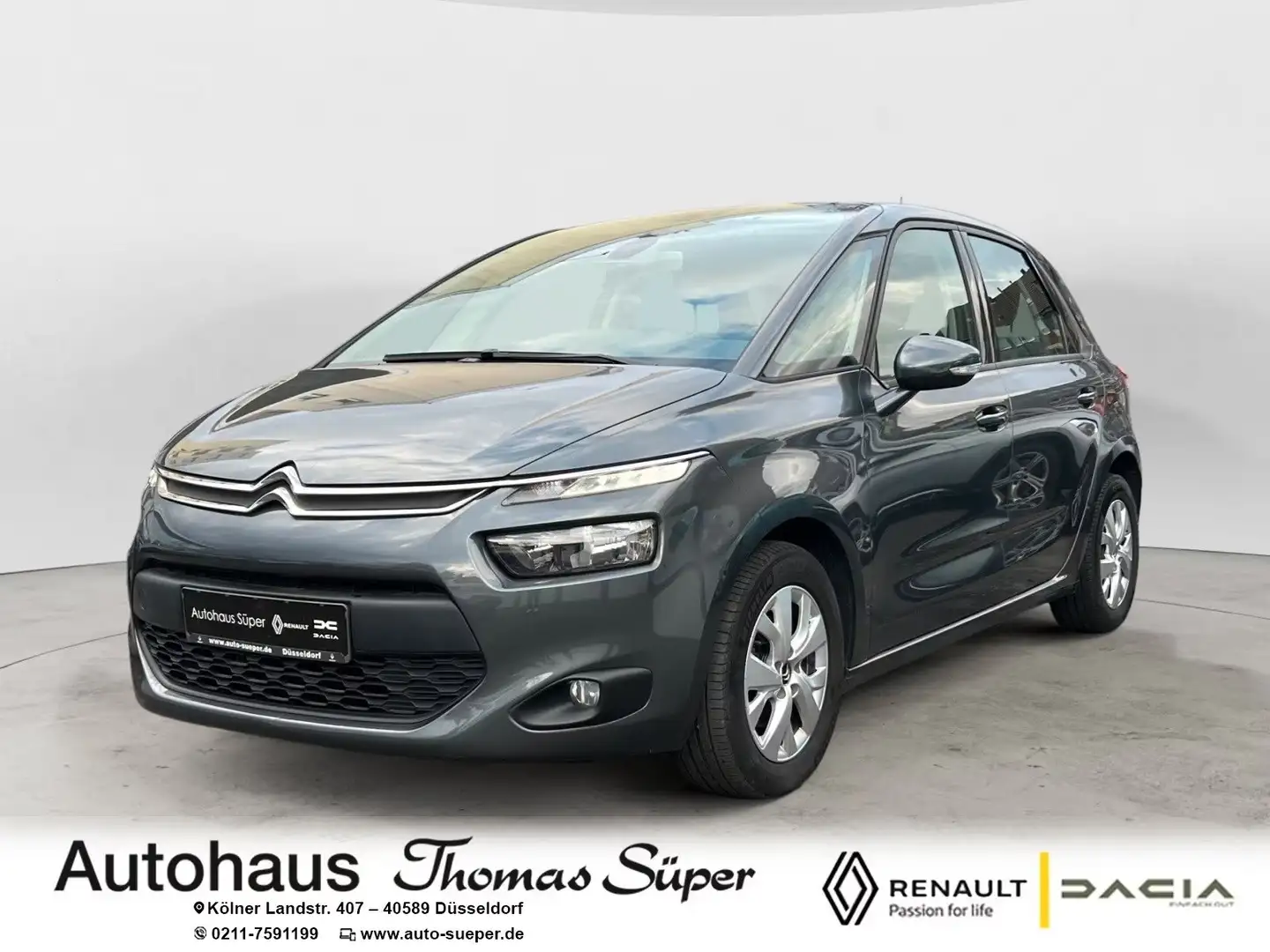 Citroen C4 Picasso Seduction NAVI KAMERA LED *Zahnriemen gewechselt* Grau - 1