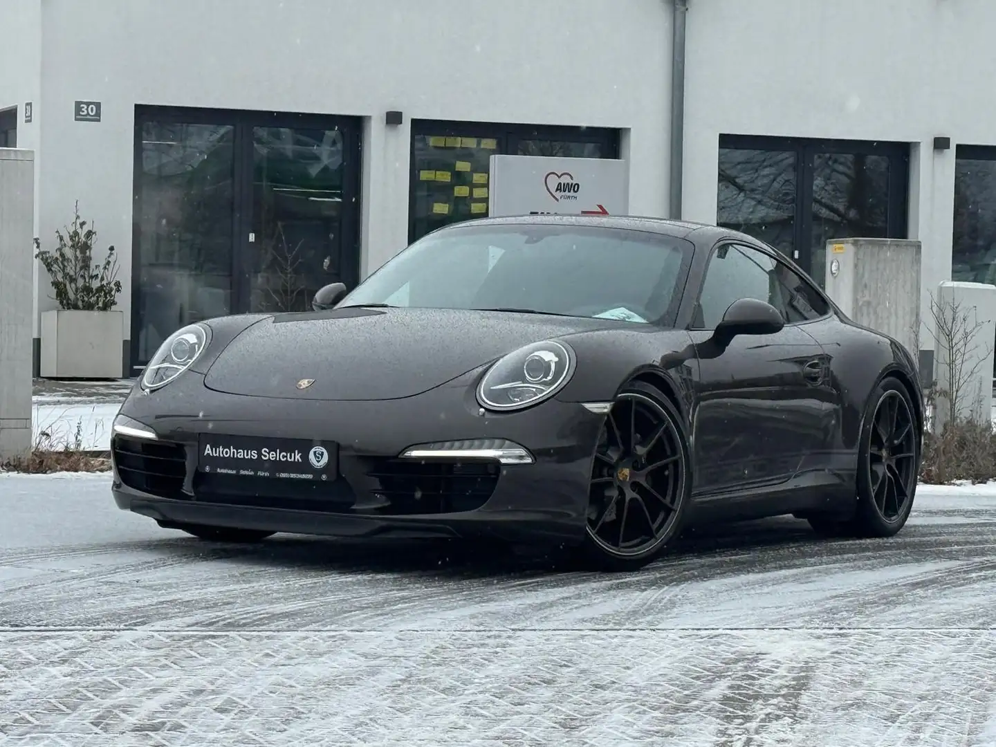 Porsche 991 Carrera *Bose*Deutsches-Fahrzeug*Schiebedach* Braun - 1
