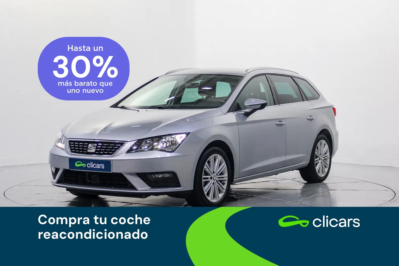 SEAT Leon ST 1.5 TSI S&S Xcellence 130 Plateado - 1