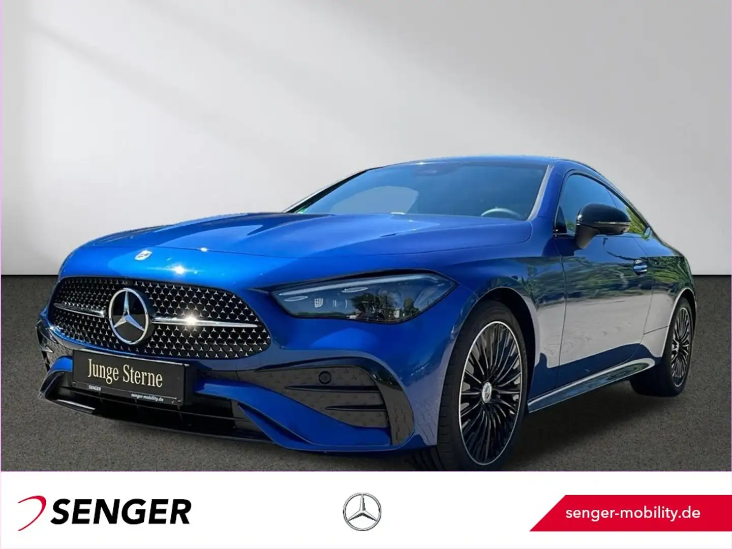Mercedes-Benz CLE 220 d Coupé AMG Night Panorama Digital-Light Bleu - 1