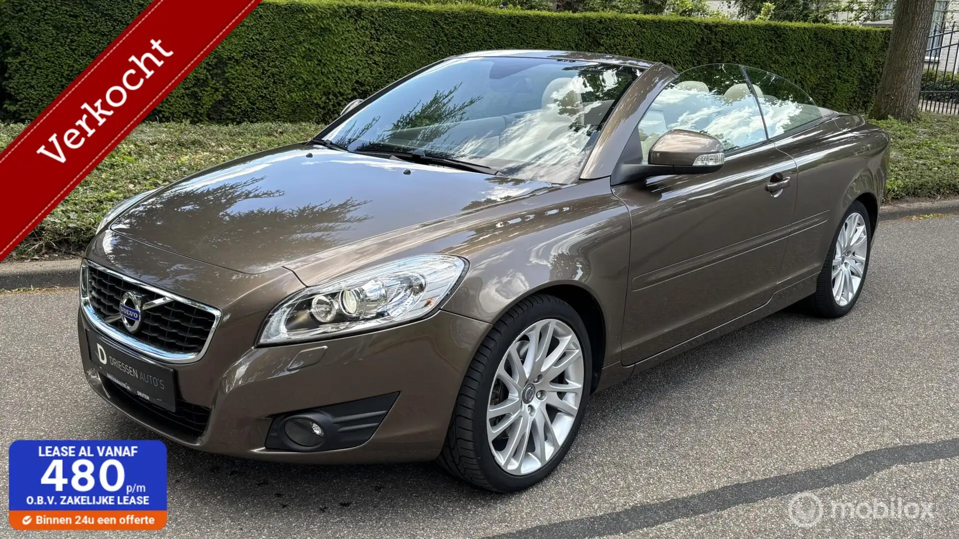 Volvo C70 Convertible 2.5 T5 Summum AUTOMAAT / UNIEK 37.500K Braun - 1