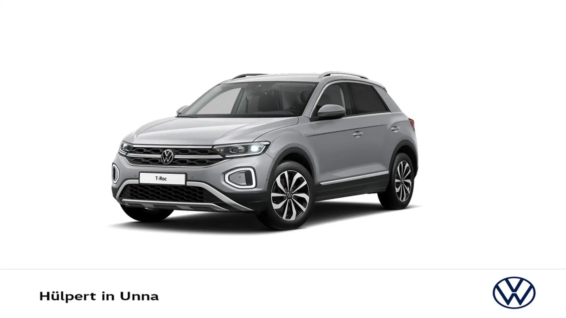Volkswagen T-Roc 2.0 STYLE 4X4 STANDHZ ACC LM17 NAVI SITZHZ Silber - 1