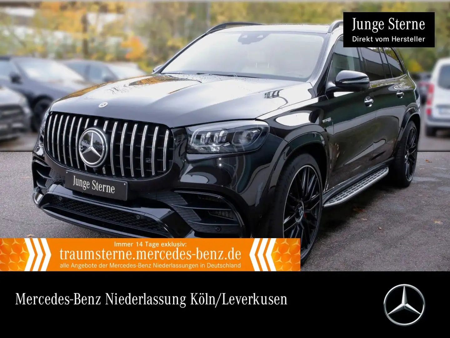 Mercedes-Benz GLS 63 AMG GLS 63 4M NIGHT+PANO+360+MULTIBEAM+FAHRASS+STHZG Schwarz - 1