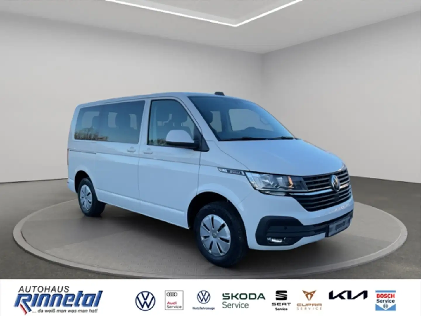 Volkswagen T6.1 Kombi 2.0 TDI 9SITZE+KLIMA+NAVI+BEH WSS+SITZHZG+PDC+ZUH Weiß - 2