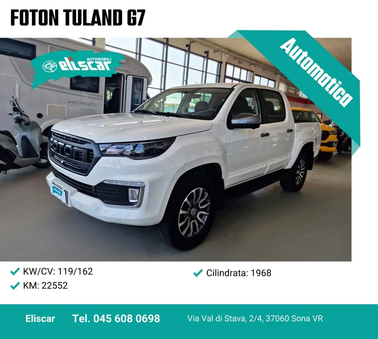 Foton Tunland G7 Tunland G7 2.0 TDI Doppia Cabina 4WD AT8 Blanc - 1