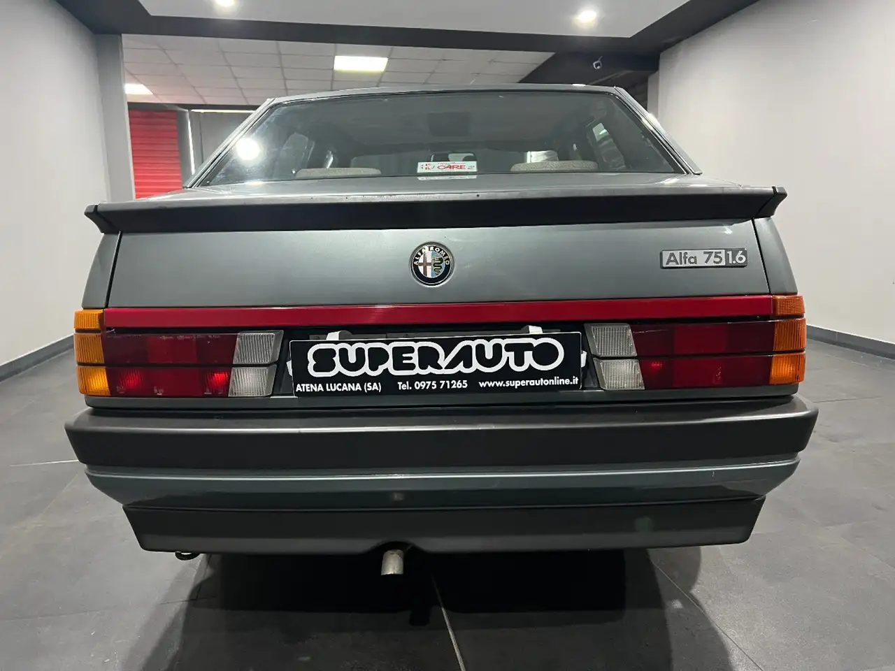 Alfa Romeo 75 1.6 CARBURATORI 1986 PRIMA SERIE / TARGA (TO) ASI, foto 5