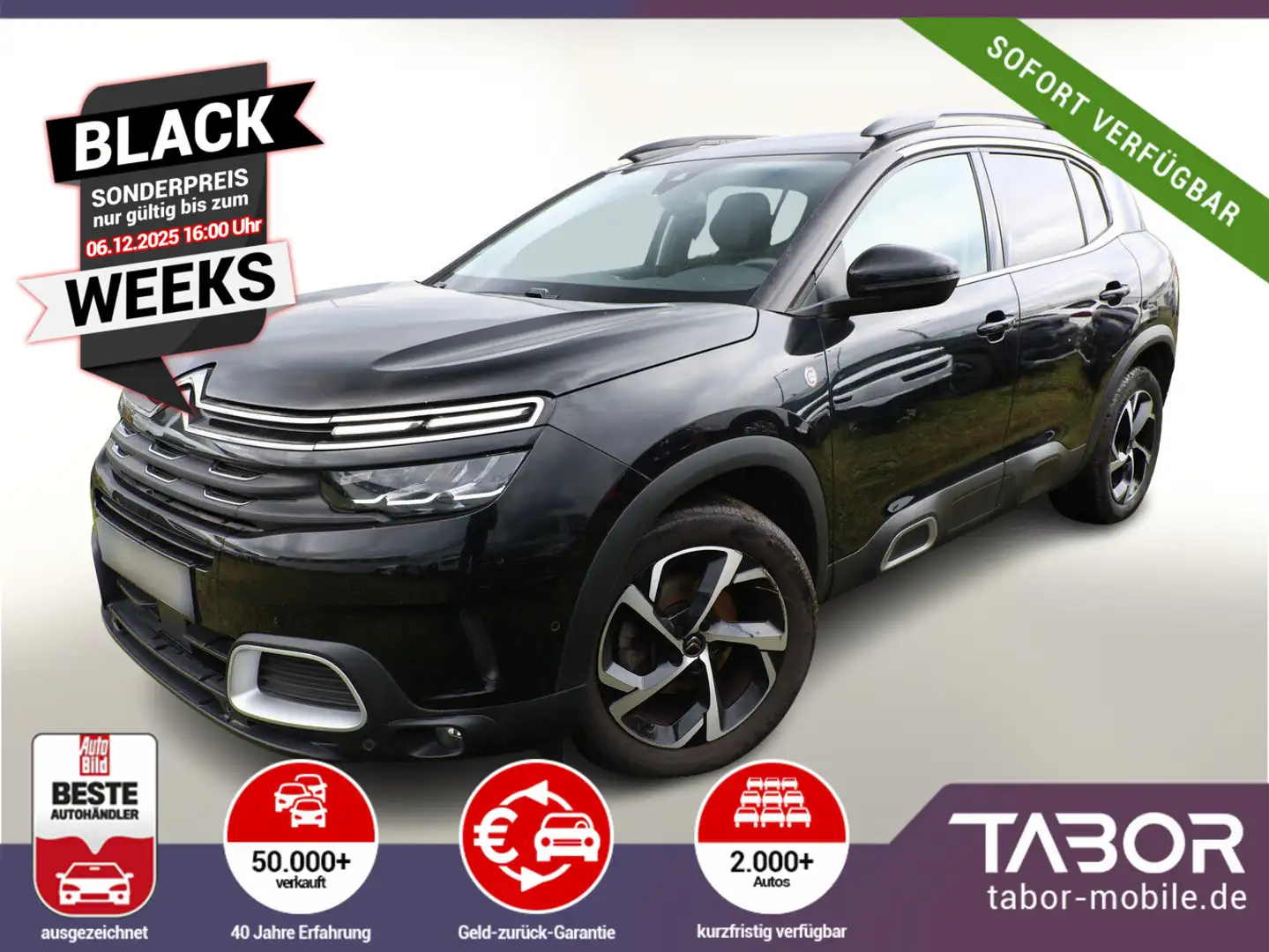 Citroen C5 Aircross 1.2 PureTech 130 Aut. C-Series Nav Schwarz - 1