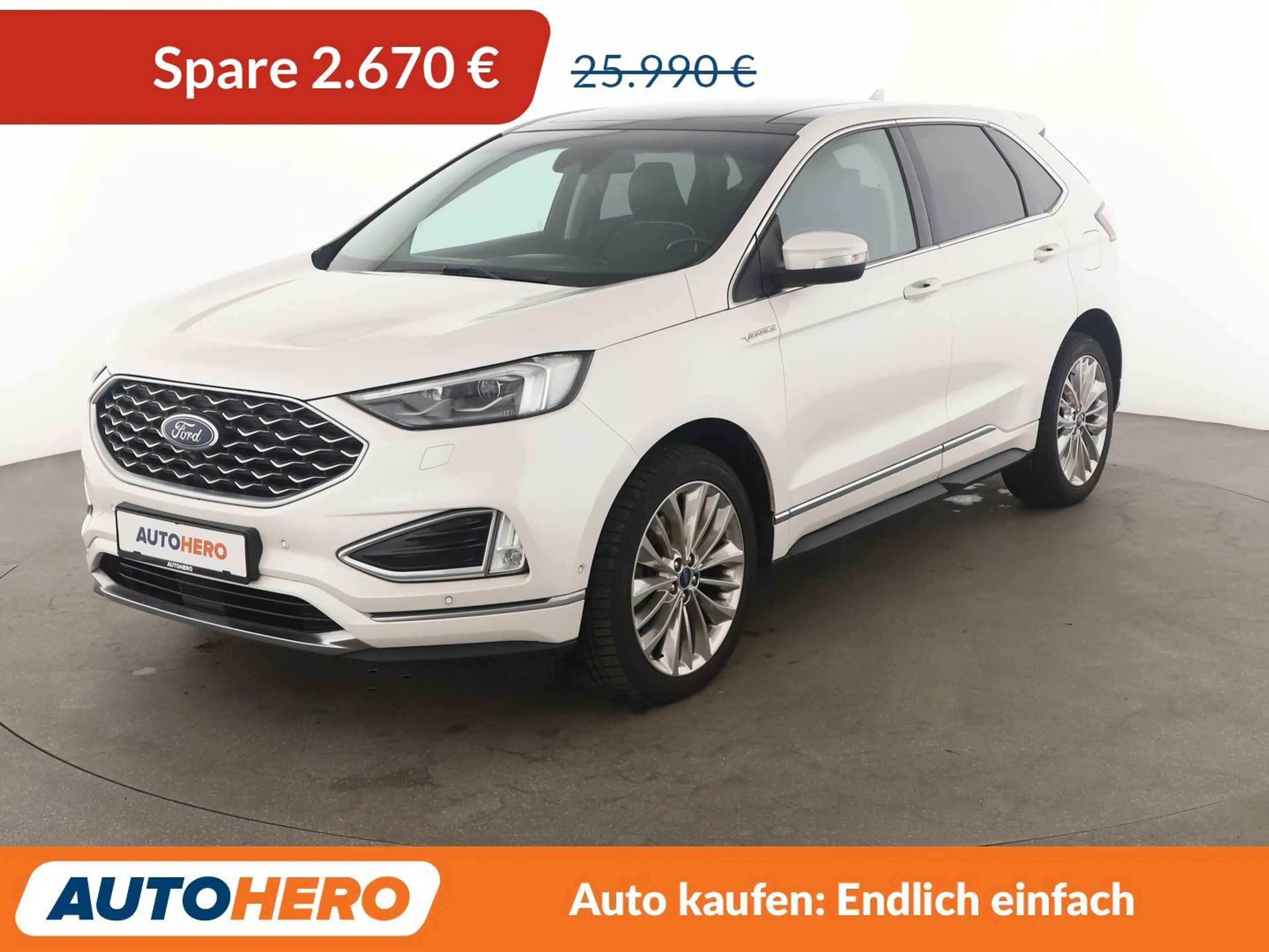 Ford Edge 2.0 TDCi EcoBlue Vignale 4x4 Aut*NAVI*LED*ACC*CAM*