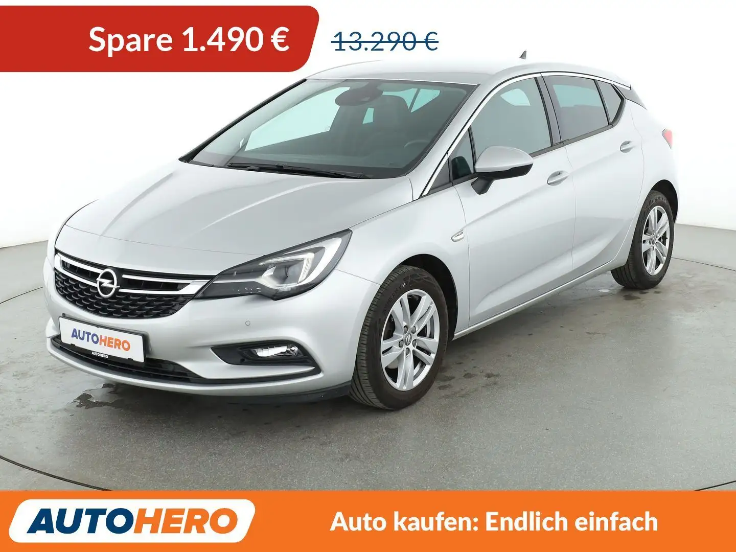 Opel Astra 1.4 SIDI Turbo Innovation Start/Stop*NAVI*TEMPO* Gris - 1