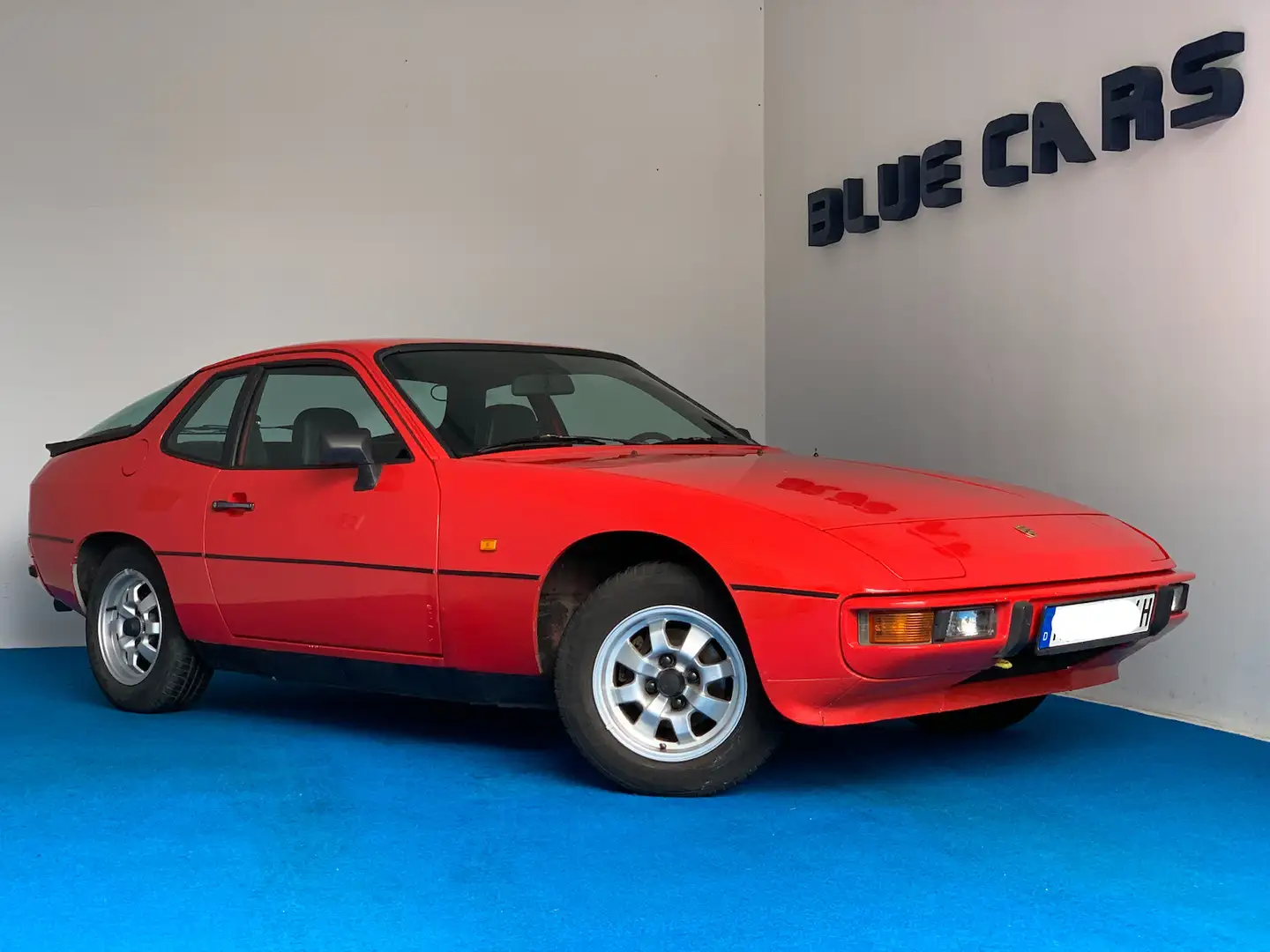 Porsche 924 H Zulassung, Leder, Zustand 2-, 1983 crvena - 1