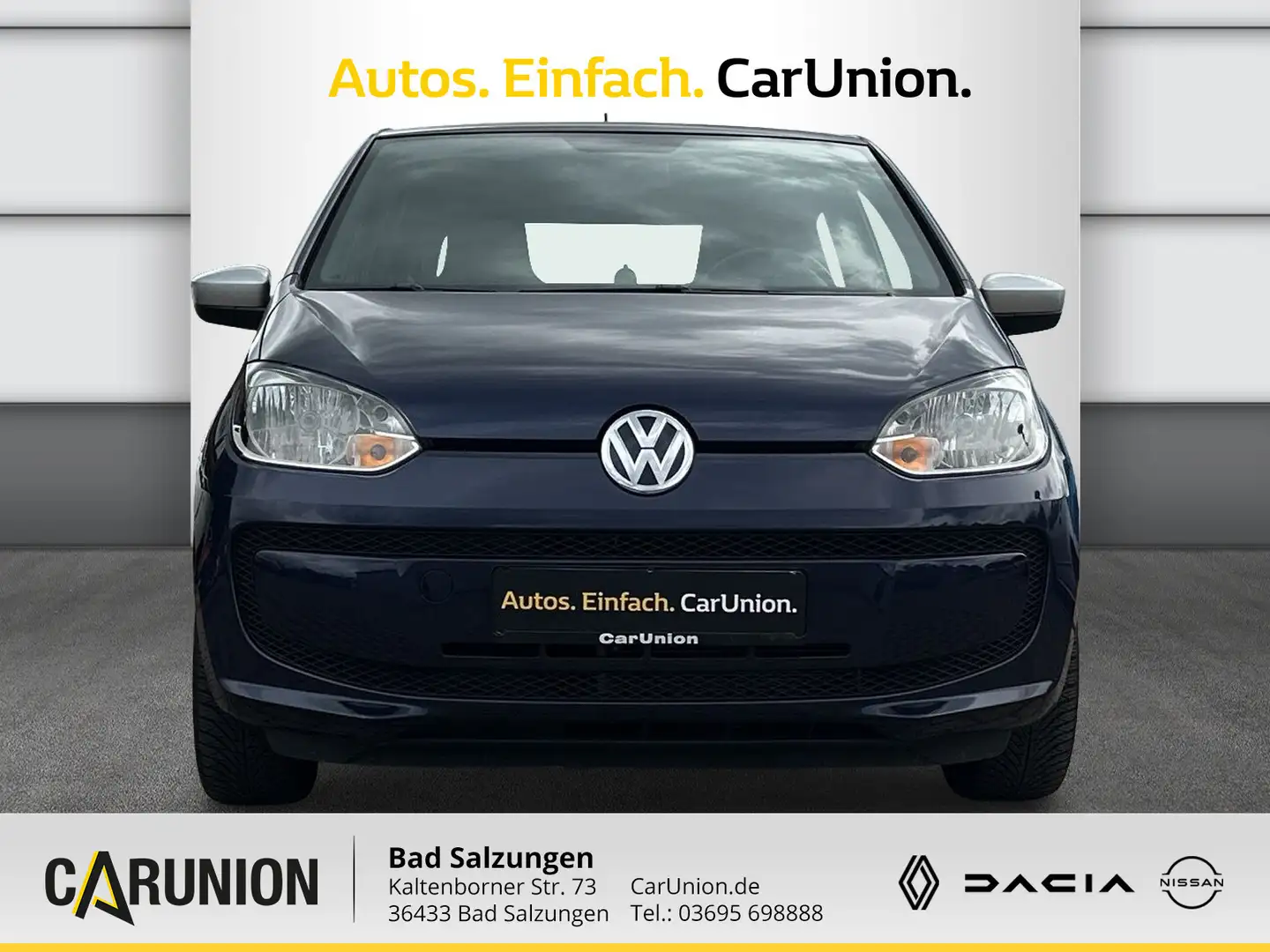 Volkswagen up! EcoFuel BlueMotion Technology club up! Blau - 2