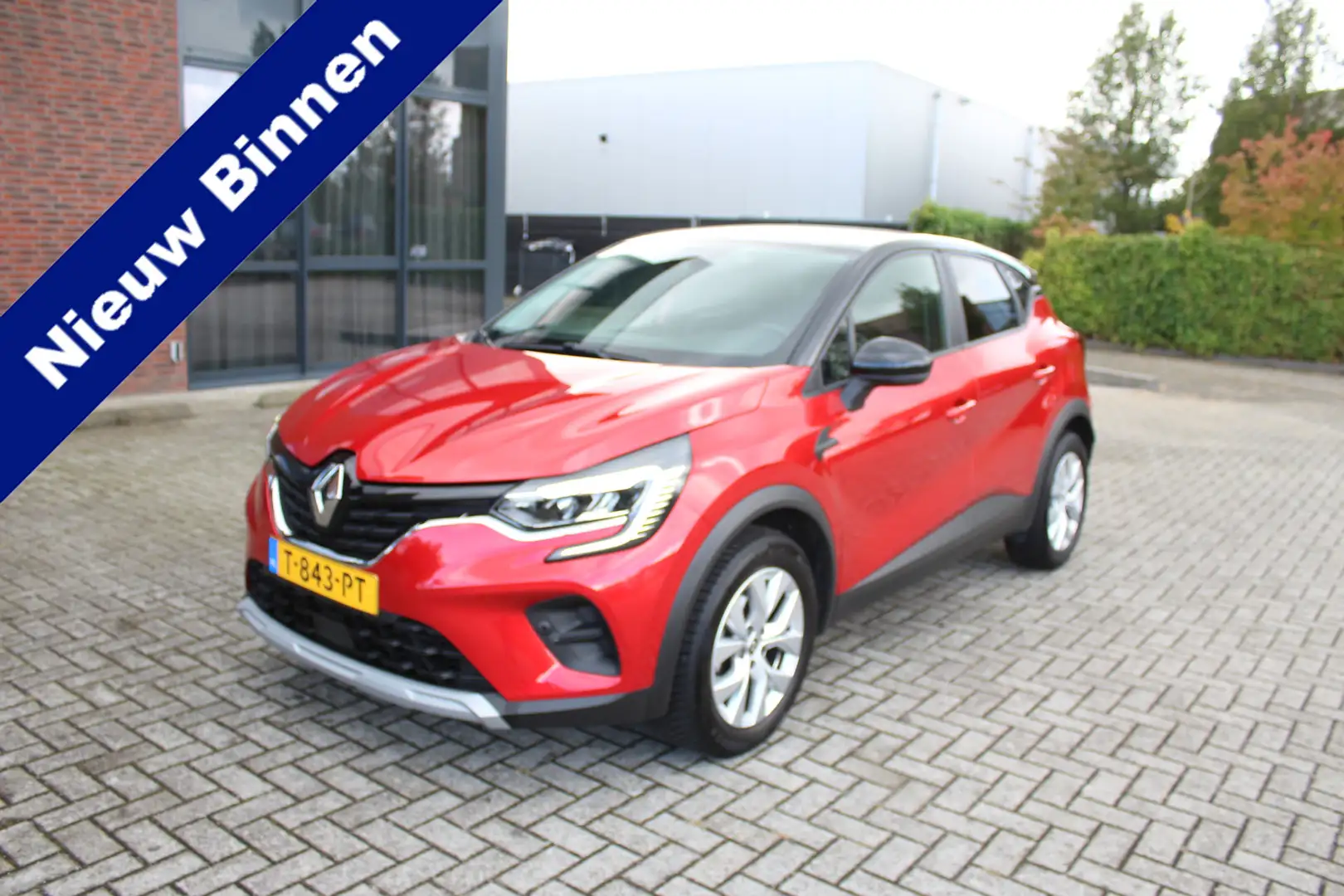 Renault Captur 1.3 TCe 140 Intens Clima-Cruise-Navi-Camera-Carpla Rouge - 1