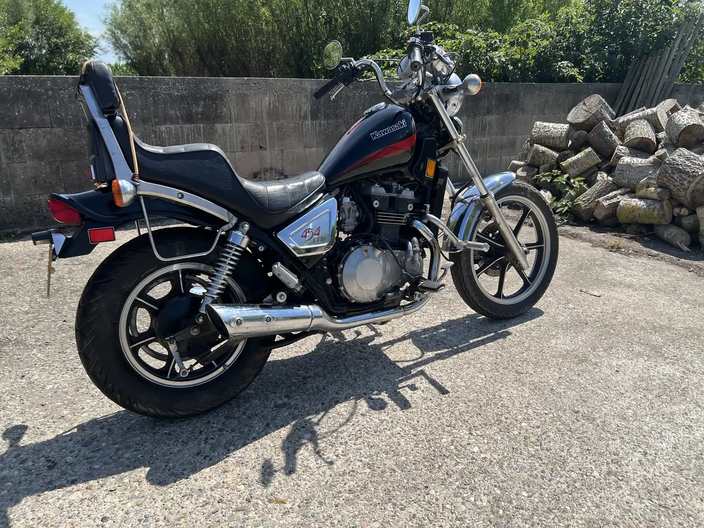 Kawasaki LTD 450 LTD454 bijna belasting vrij Nero - 1