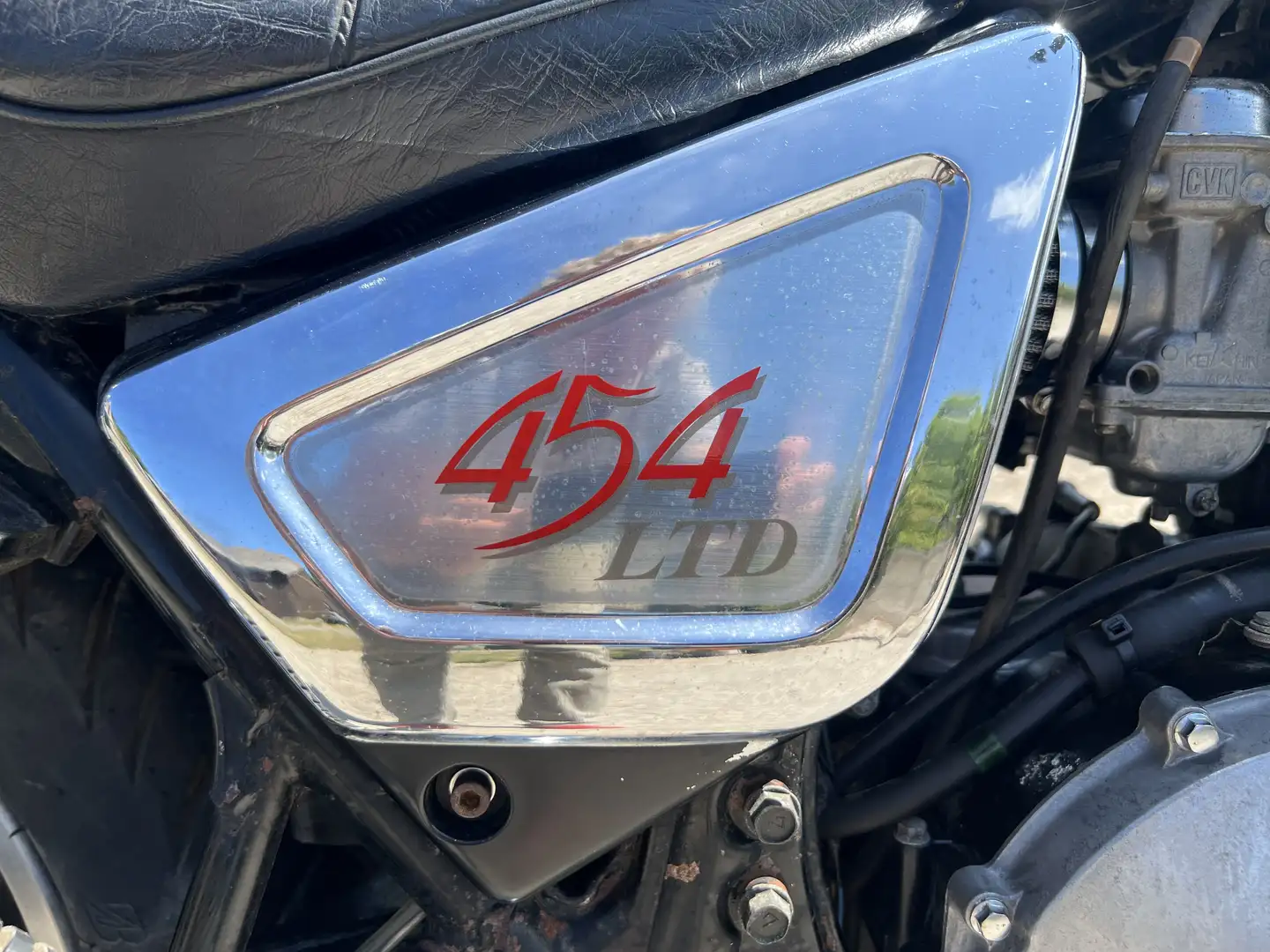 Kawasaki LTD 450 LTD454 bijna belasting vrij Zwart - 1