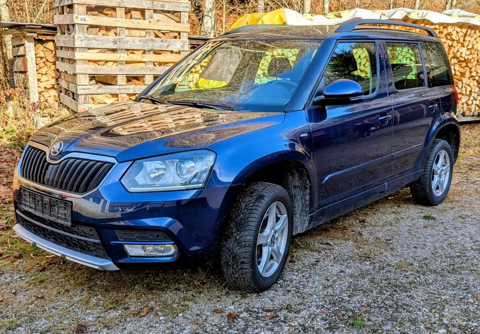 Skoda Yeti 2.0 TDI 4x4 DSG Drive Blau - 1