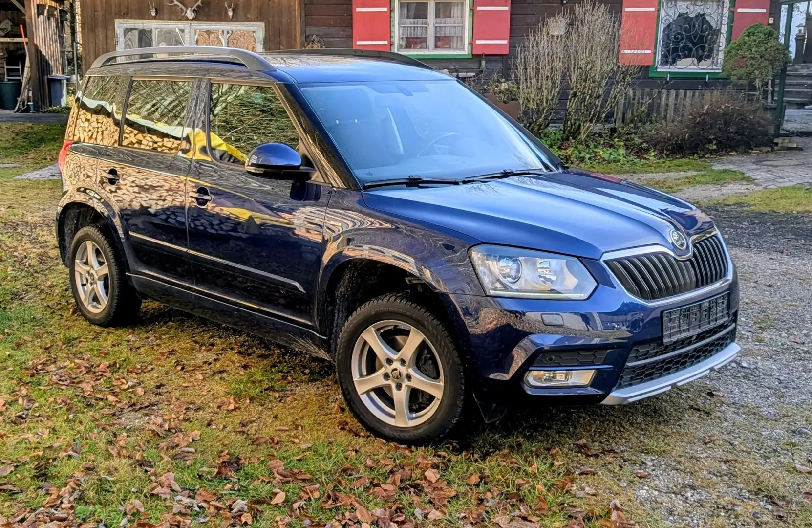 Skoda Yeti 2.0 TDI 4x4 DSG Drive Blau - 2
