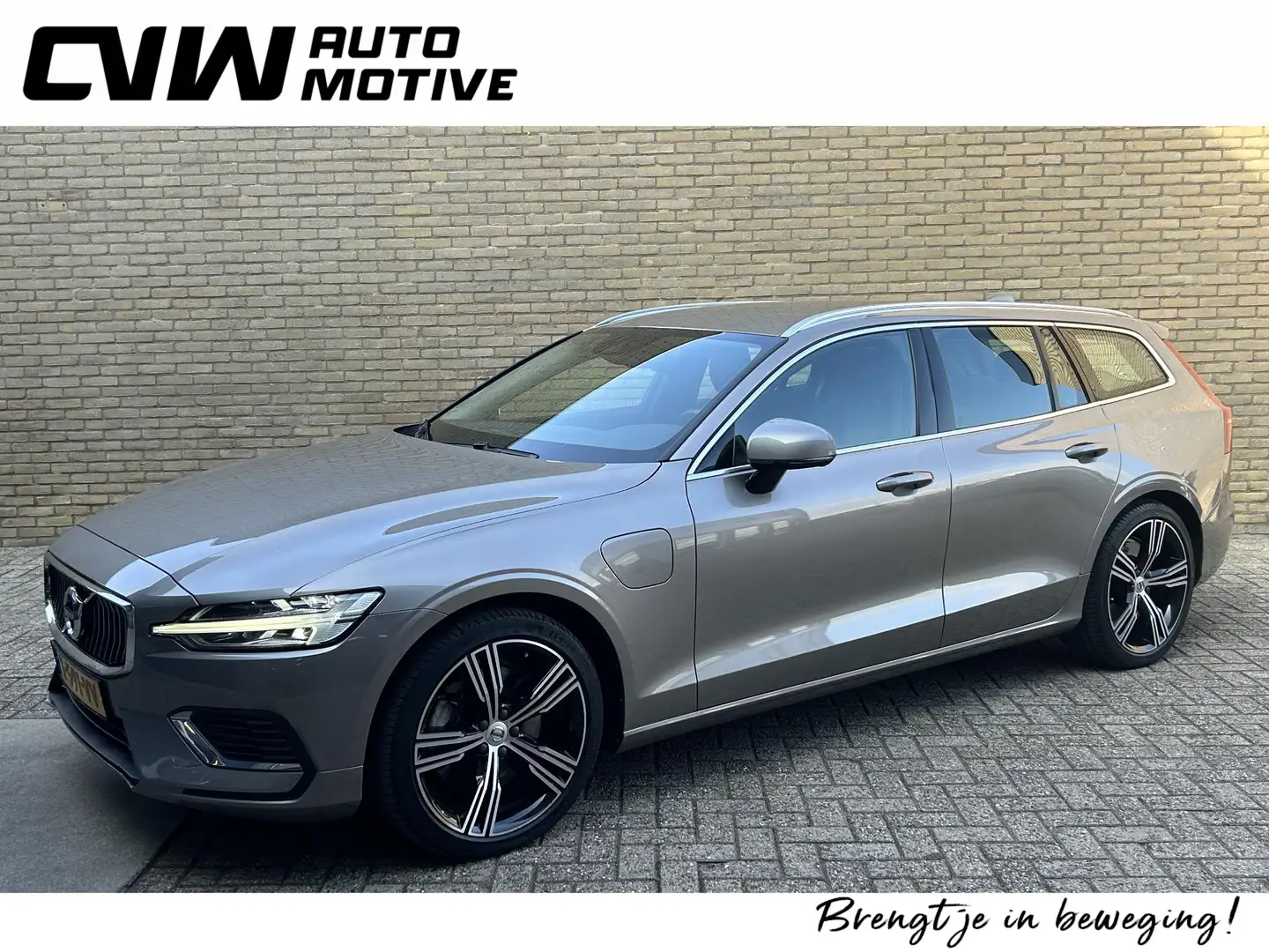 Volvo V60 2.0 T6 340pk Recharge AWD Business Pro | Adaptieve Grijs - 1