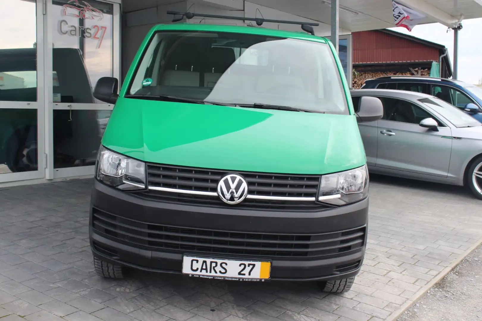 Volkswagen T6 Transporter Kasten FENSTER KLIMA 3-Sitze Зелений - 2
