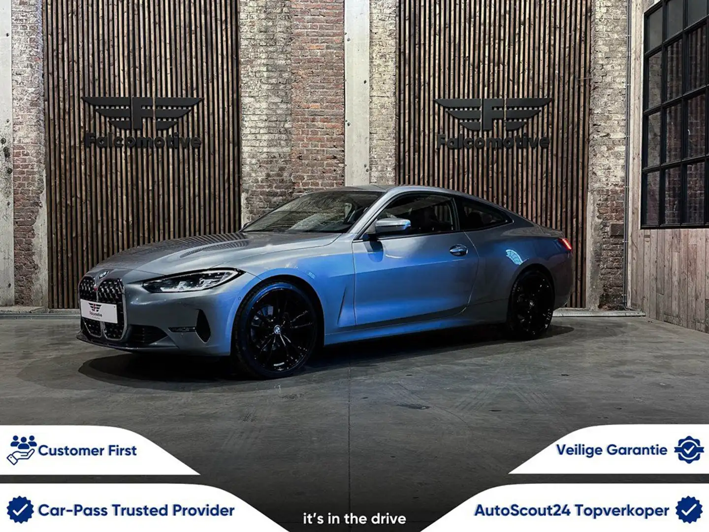 BMW 420 iA*AUT*NAVI PRO*SPORTZETELS*LED*COUPE* - 1