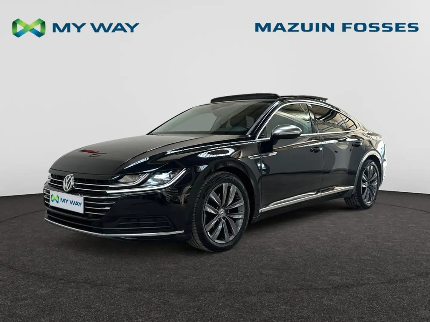 Volkswagen Arteon Elegance 2.0 TDI SCR 110 kW (150 ch) 6 vitesses manuel Black - 1