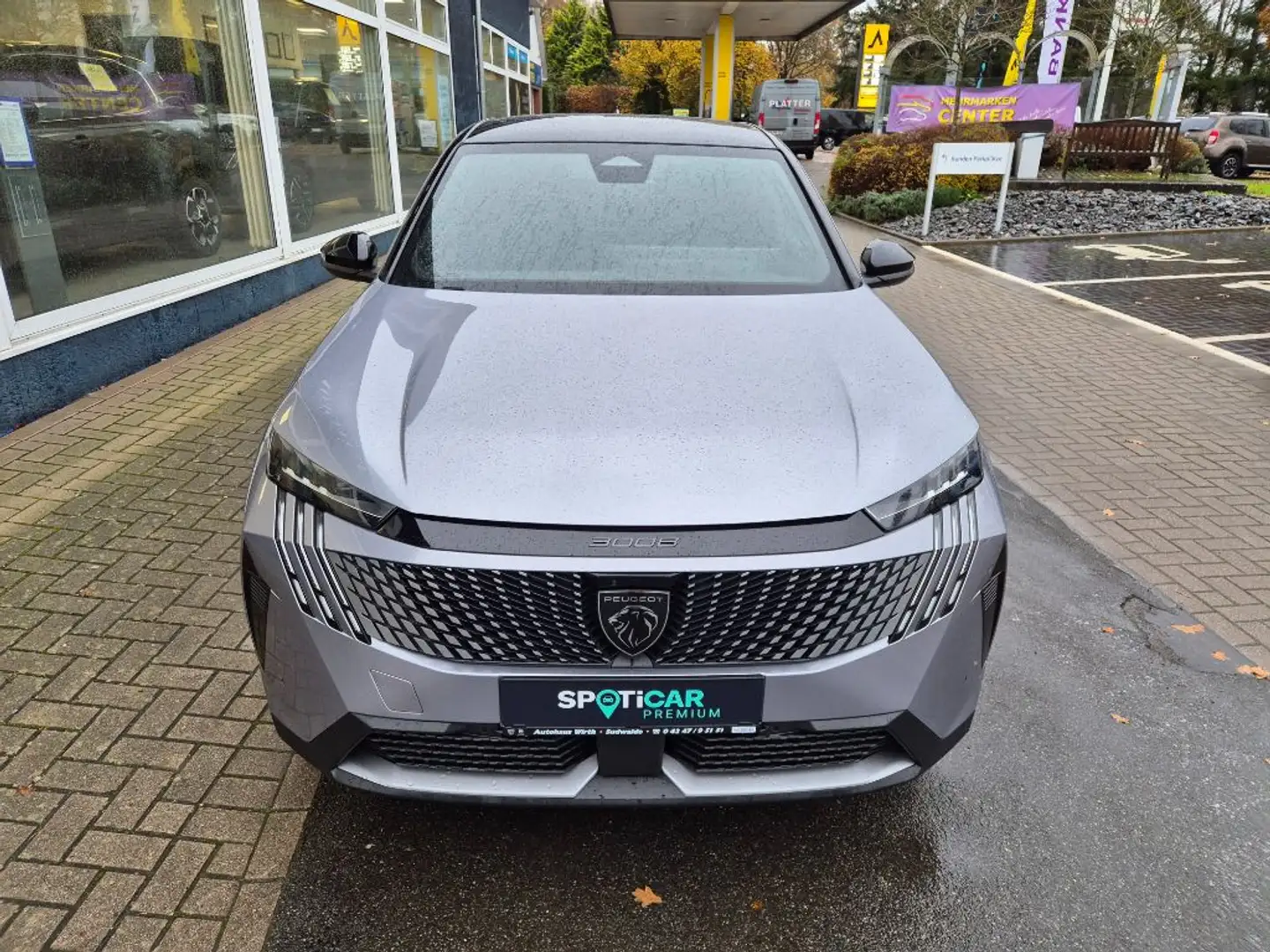 Peugeot 3008 GT Hybrid 145 el.SITZE+ACC+LED+360°CAM Grau - 2