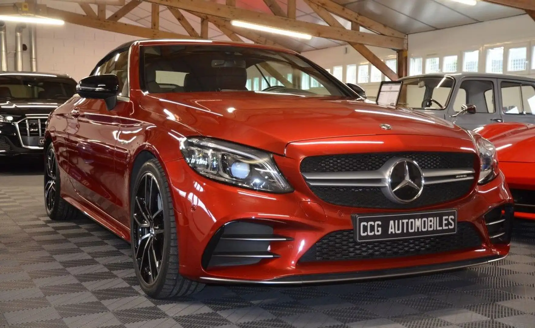 Mercedes-Benz C 43 AMG Mercedes benz c43 amg cabriolet facelift Rot - 2
