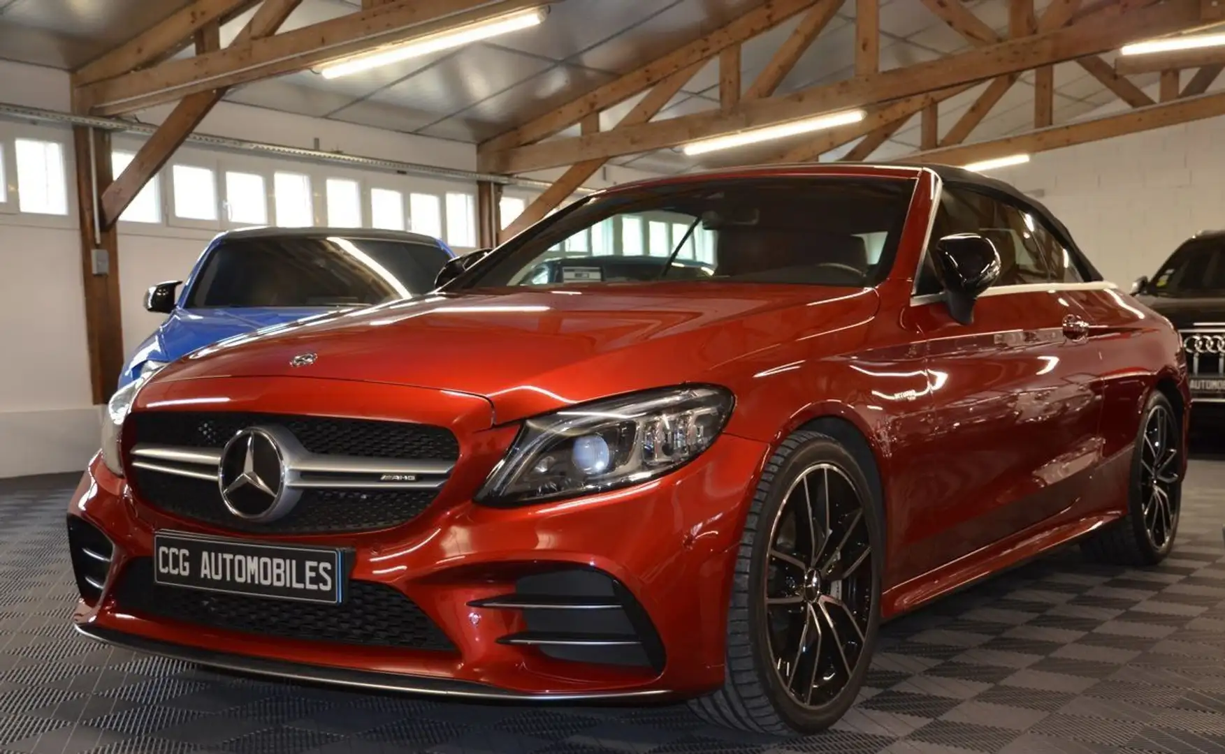 Mercedes-Benz C 43 AMG Mercedes benz c43 amg cabriolet facelift Rot - 1