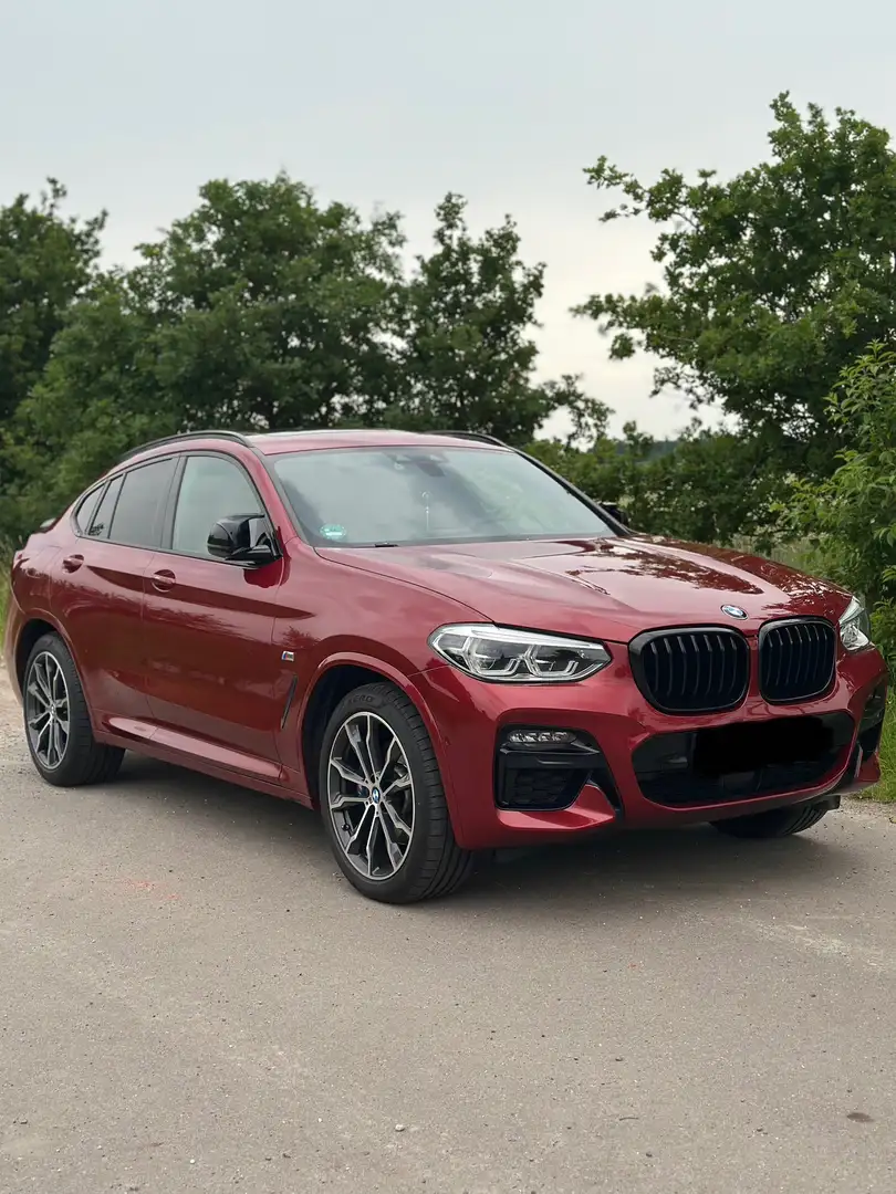 BMW X4 M M40d Rot - 1