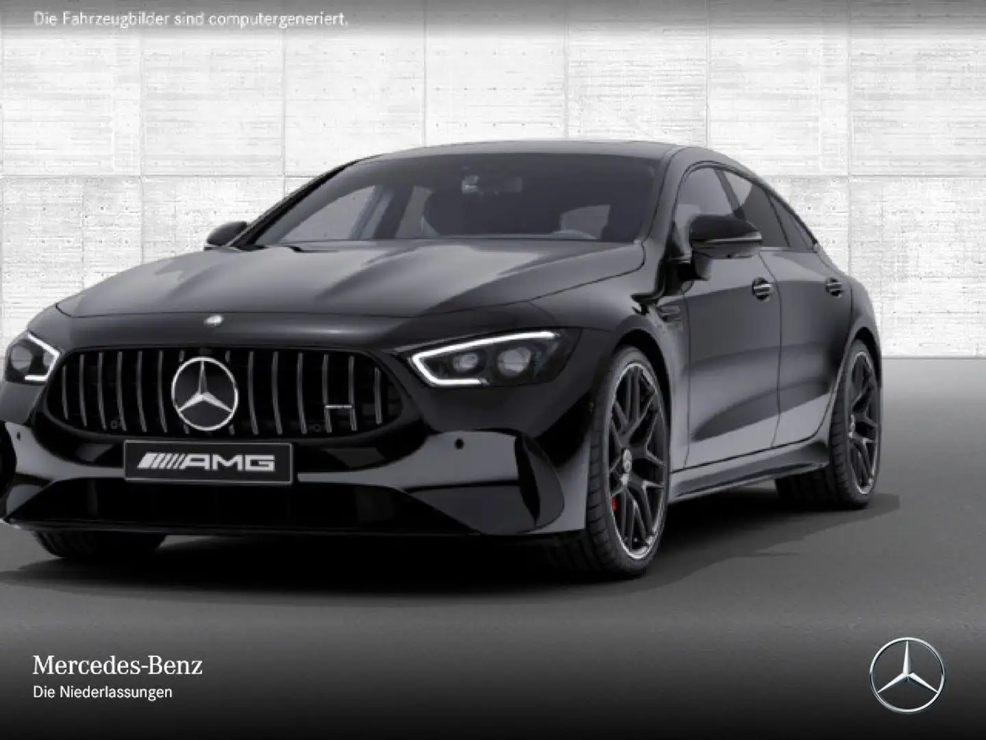 Mercedes-Benz AMG GT 63  Cp. 4M Perf-Abgas WideScreen Multibeam Noir - 2
