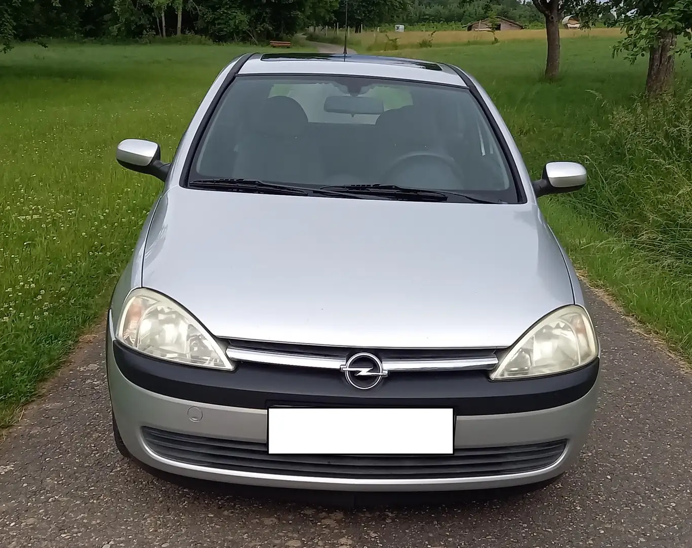 Opel Corsa C 1.2, 75 PS, HU 12/25, SD, ZV, el. FH, 4xAirbag Stříbrná - 2