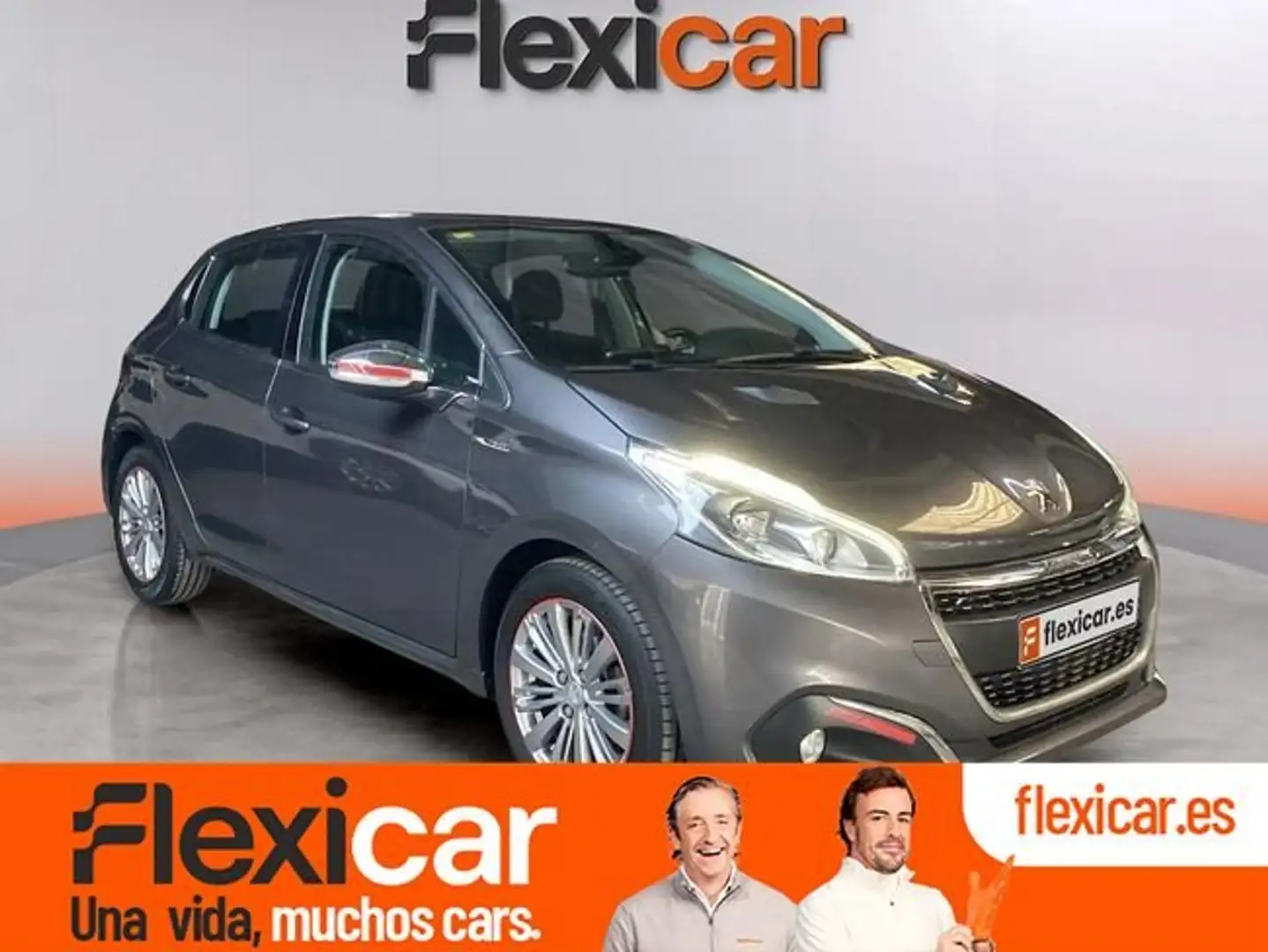 Peugeot 208 1.2 PureTech S&S Allure 82 Gris - 1