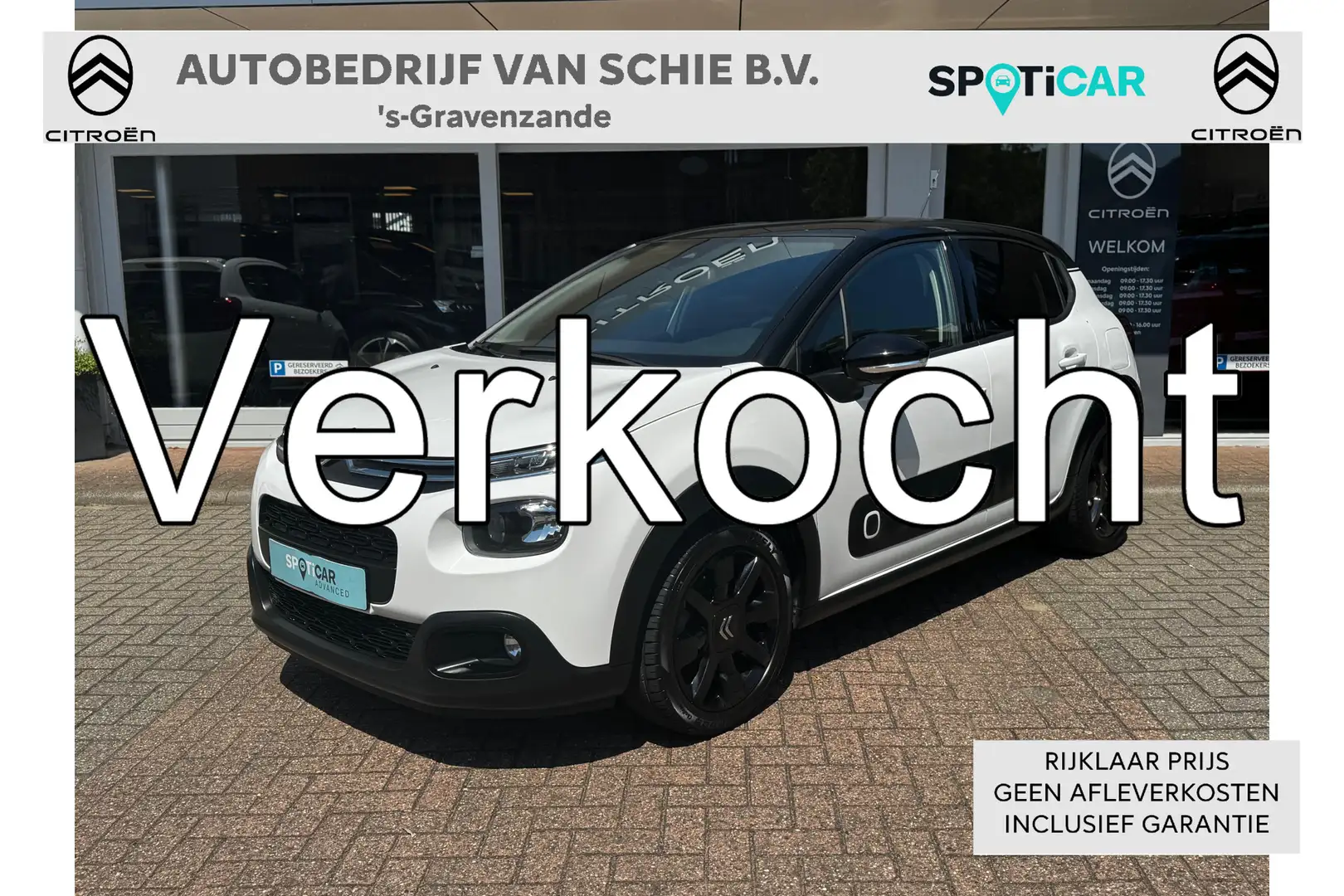 Citroen C3 PT 110 Shine Automaat-6 Carplay | Navigatie | Came Weiß - 1