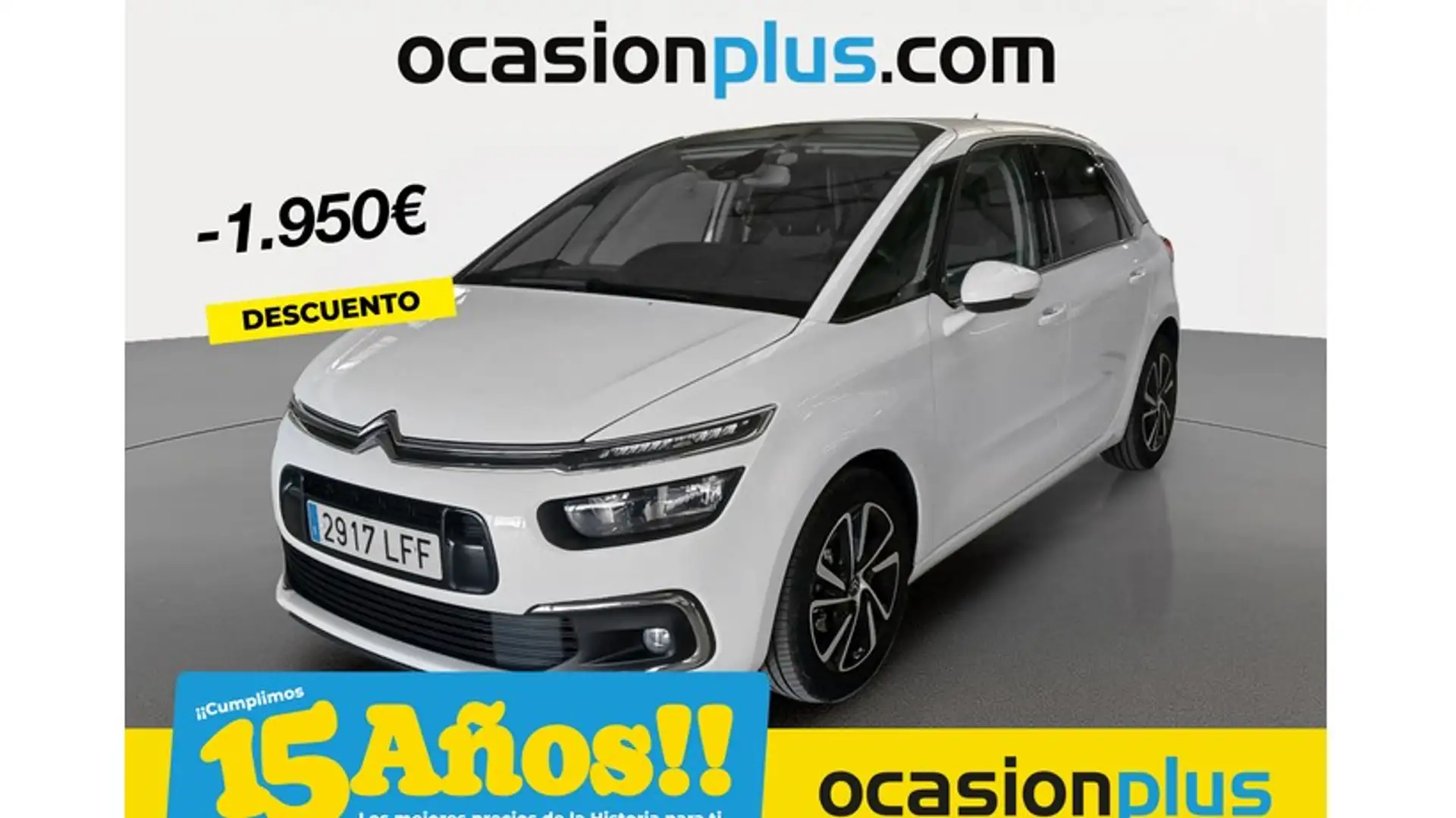 Citroen C4 Spacetourer 1.5BlueHDI S&S Feel 130 Blanc - 1