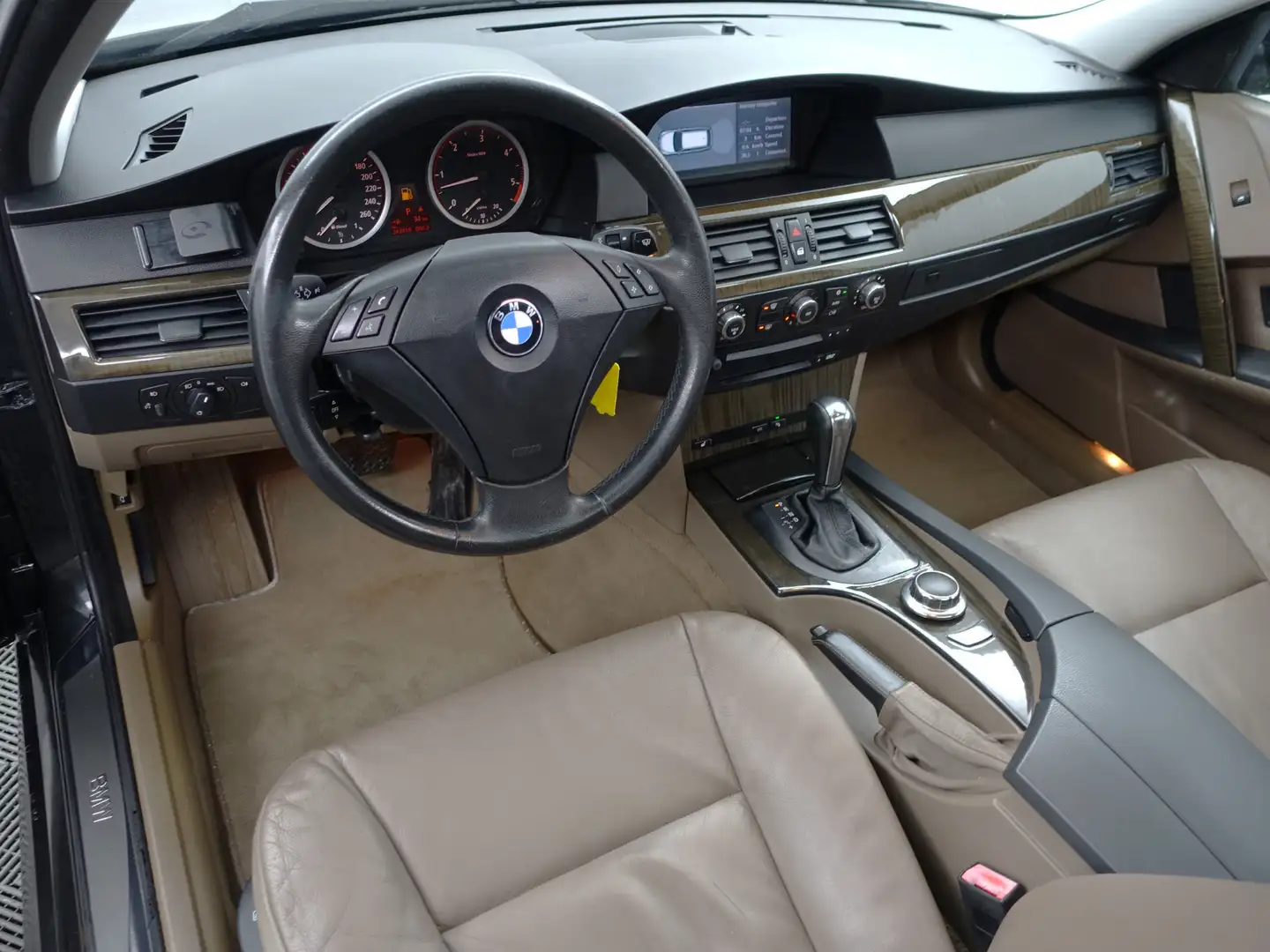 BMW 525 5-serie Touring 525d High Executive Aut- Unieke St Zwart - 2