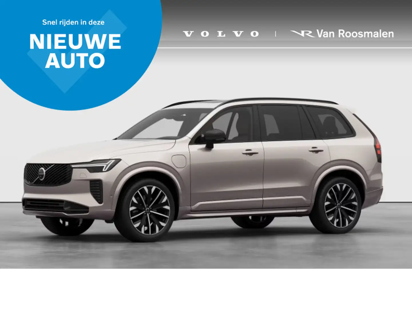 Volvo XC90 XC90 T8 AWD Ultra Dark | NIEUW MODEL! Beige - 1