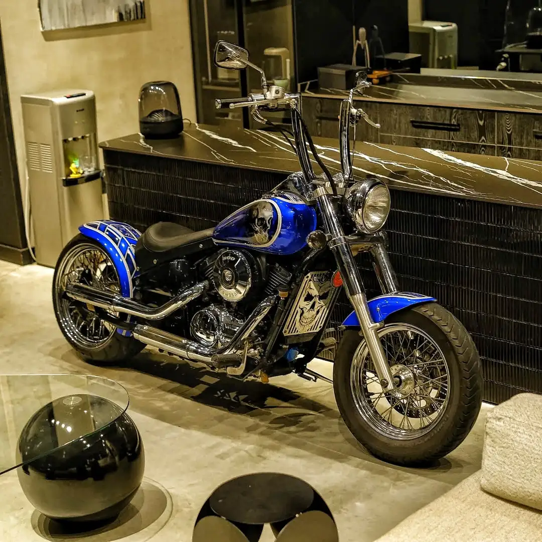 Kawasaki VN 800 Special custom! 240x harley wheels - 1