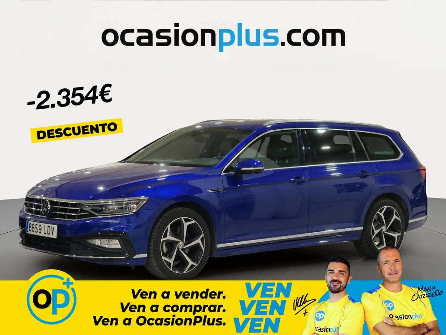 Volkswagen Passat Variant 2.0 TSI R-Line DSG7 Azul - 1