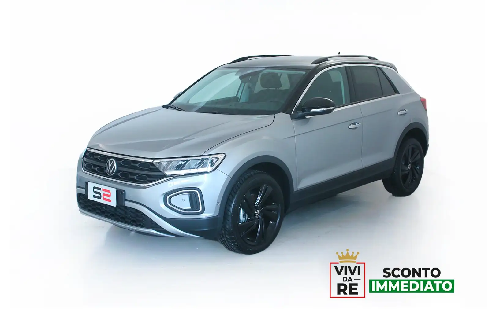Volkswagen T-Roc T-Roc 1.0 TSI Sport *SCONTO IMMEDIATO* Argento - 1