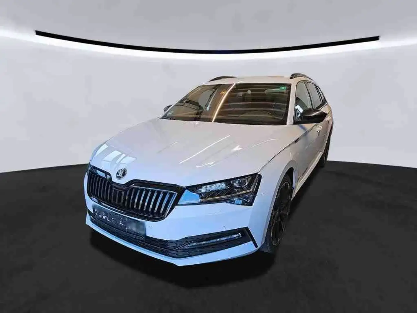 Skoda Superb Combi Sportline2.0TDI DSG Navi AHK Weiß - 1