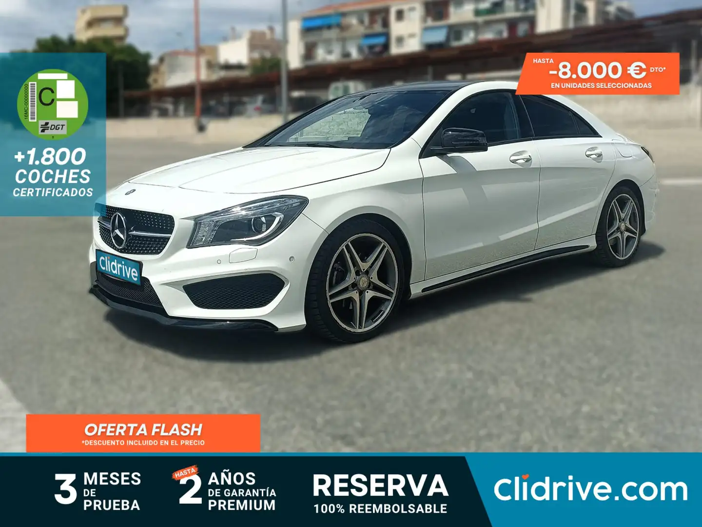 Mercedes-Benz CLA 200 AMG Line Blanco - 1