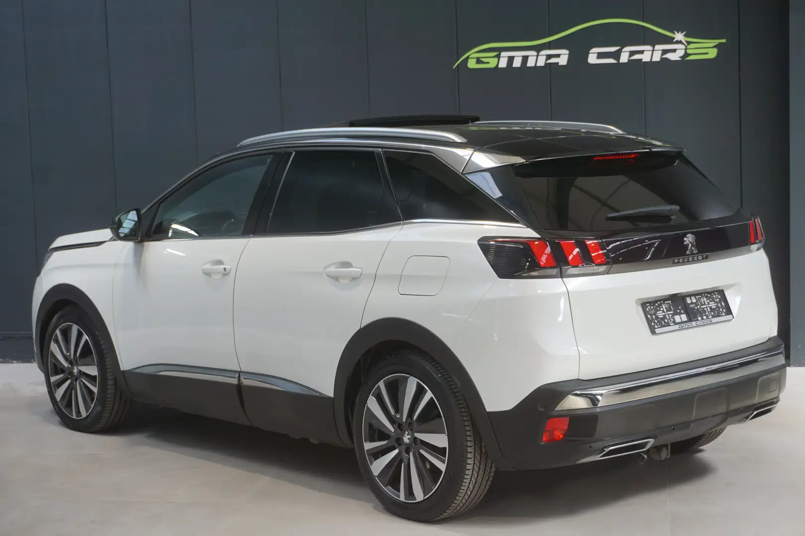 Peugeot 3008 1.6 Hybrid4 PHEV GT Automaat-Navi-Pano-Garantie Wit - 2